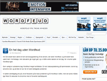Tablet Screenshot of feud.dk